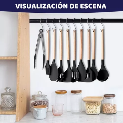 Set Utensilios GRANDE Silicona X19 PCS